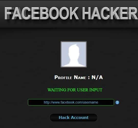 hack facebook messenger with online website