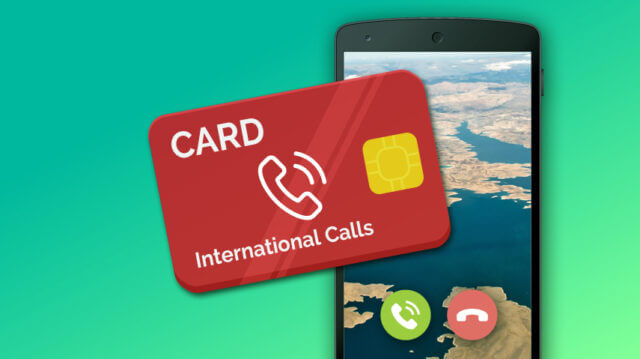international calling card