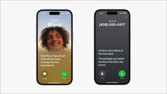 ios 17 iphone live voicemail