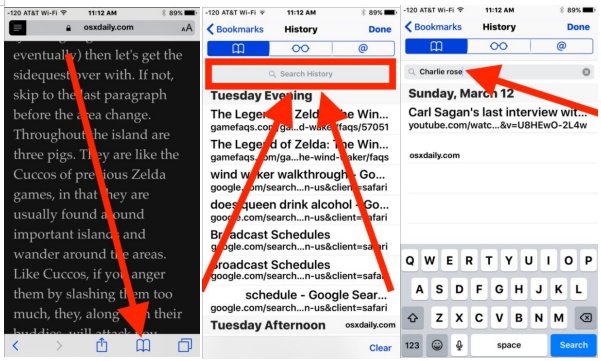 How to Check Search History on iPhone - 3 Ways