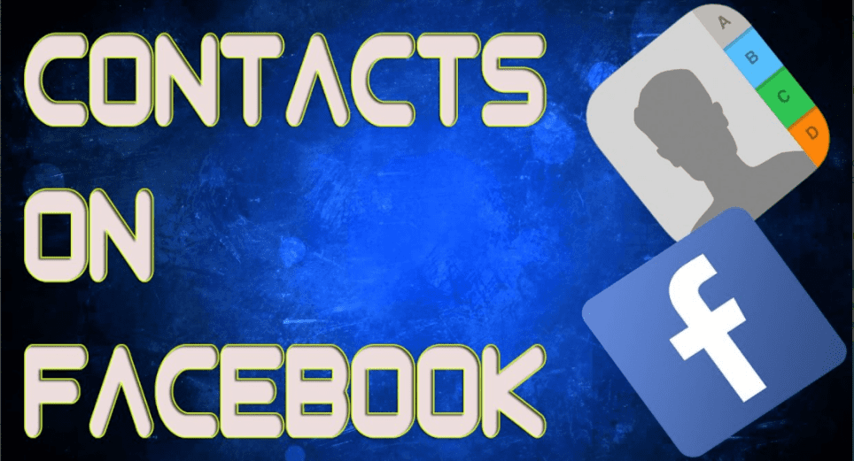 check facebook contacts